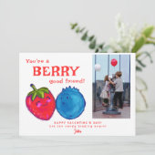 あなたはのベリーグッドフレンドスウィートバレンタインの写真 シーズンカード (スタンド正面)