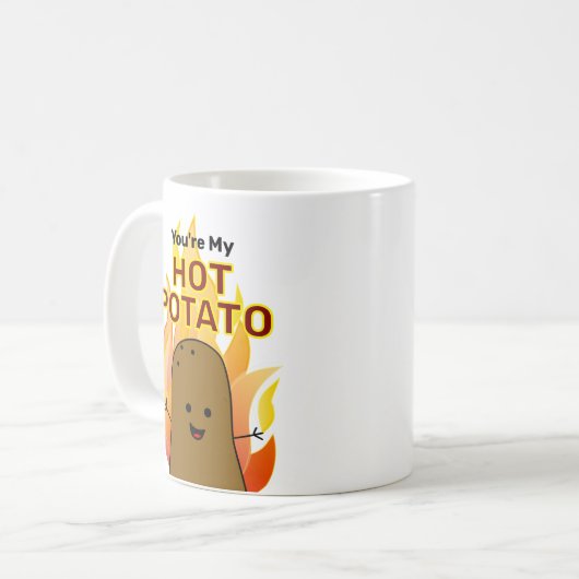 あなたはのポテト コーヒーマグカップ (正面左)