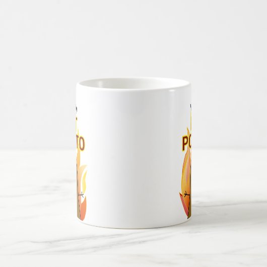 あなたはのポテト コーヒーマグカップ (中央)
