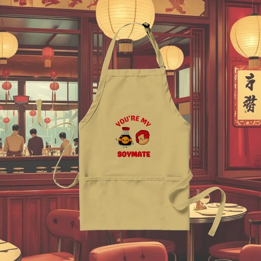 あなたはのマイソイメート – かわいい醤油大好き スタンダードエプロン