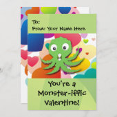 あなたはのモンスターフィフィフィフィフィックバレンタイン5x7 シーズンカード (正面/裏面)
