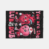 あなたはのルベミーダブクヴィクナースバレンタインカ フリースブランケット (正面(横))