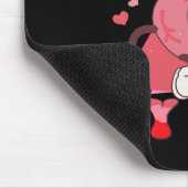 あなたはのルベミーダブクヴィクナースバレンタインカ マウスパッド (コーナー)