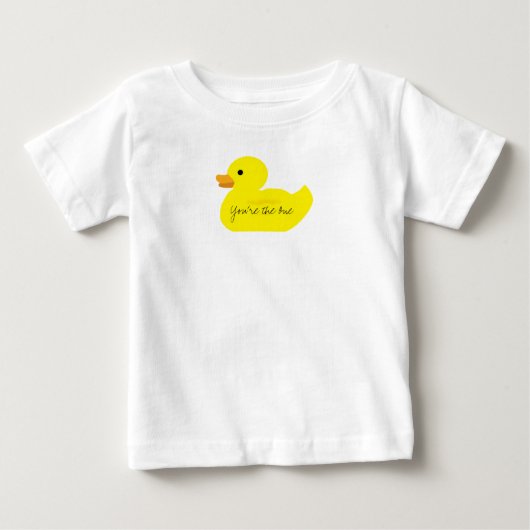 あなたはの一羽のラバ ベビーTシャツ (正面)