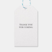 あなたはの任意の色の爆弾、ホットチョコレートまたはバス ギフトタグ (裏面)