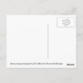 あなたはの友人はがき ポストカード (裏面)