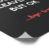 あなたはの失礼離れな、幸運を見つける ポスター (角)