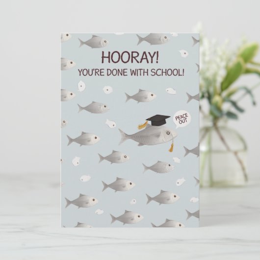 あなたはの学校魚科おもしろい卒業生 シーズンカード (スタンド正面)