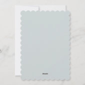 あなたはの学校魚科おもしろい卒業生 シーズンカード (裏面)