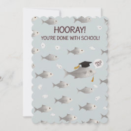 あなたはの学校魚科おもしろい卒業生 シーズンカード