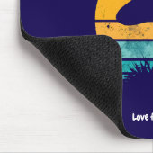 あなたはの実在菌-パーソナライズされたパパマウスパッド マウスパッド (コーナー)