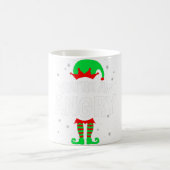 あなたはの怒クリスマス小妖精や小人好きマッチングファミ コーヒーマグカップ (中央)