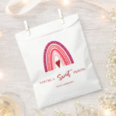 あなたはの愛らしい友人バレンタインデインボー フェイバーバッグ (クリップ留めされた状態)