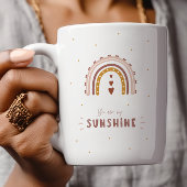 あなたはの日差しは幸せにするものだ コーヒーマグカップ