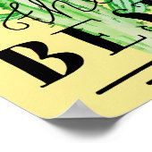 あなたはの最高のタイポグラフィ ポスター (角)