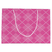 あなたはの最高のフレンドバイパー抱き枕 ラージペーパーバッグ (裏面)