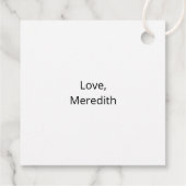 あなたはの最高の先生の贈り物 フェイバータグ (裏面)