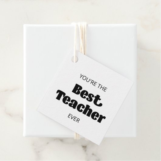 あなたはの最高の先生の贈り物 フェイバータグ (インサイチュ)