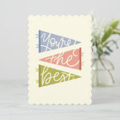 あなたはの最高の-サンキューカード サンキューカード (スタンド正面)