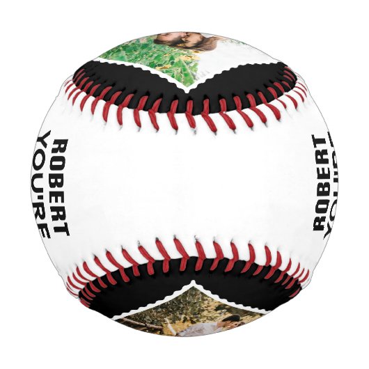 あなたはの最高のMy Catchカスタム Coolesの名前と写真 野球ボール (裏面)
