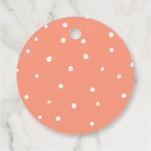 あなたはの桃素朴の夏の誕生会 フェイバータグ (裏面)