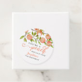 あなたはの桃素朴の夏の誕生会 フェイバータグ (インサイチュ)