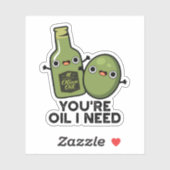 あなたはの油イニーズおもしろいオリーブ油パン シール (シート)