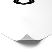 あなたはの油イニーズおもしろいオリーブ油パン ポスター (角)