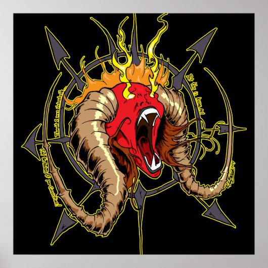 あなたはの炎の中の生命 ポスター (正面)