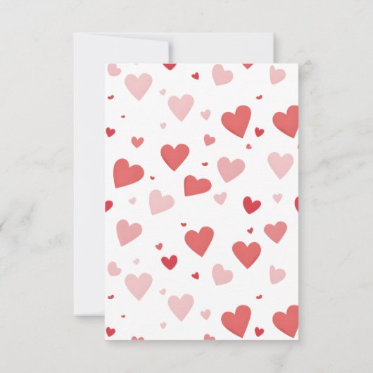 あなたはの猫オクールレンジよくはしゃぐ子猫バレンタイン ノートカード (裏面)