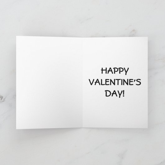 あなたはの私の中間甘いハート シーズンカード (内部)