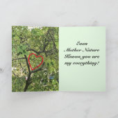 あなたはの私の人生の愛 カード (内部)