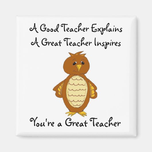 あなたはの素晴らし先生 マグネット (正面)