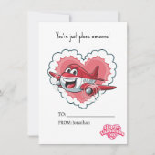 あなたはの素晴らし飛行機飛行機子供バレンタインデー シーズンカード (正面)