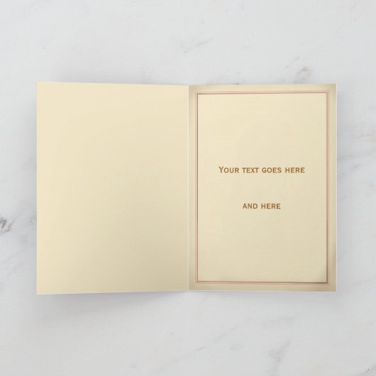 あなたはの自分のロブスターの挨拶カード シーズンカード (内部)