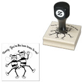 あなたはの蜂のひざ ラバースタンプ (押印)