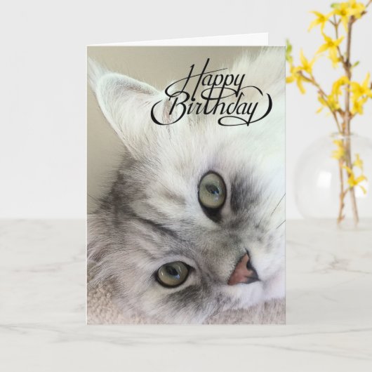 あなたはの誕生日カード カード (黄色い花)