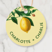 あなたはの陽気な🍋手描きレモン フェイバータグ (裏面)