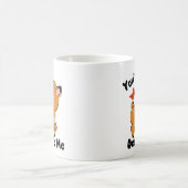 あなたはの鹿の私にマグカップ – 雌の鹿の雄の鳥 コーヒーマグカップ (中央)