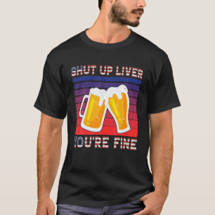 あなたはの7月素晴らし4日の女性を飲んで肝臓を閉じる Tシャツ