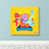 あなたはの | ディノランチ キャンバスプリント (インサイチュ (ウッドフロア))