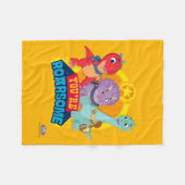 あなたはの | ディノランチ フリースブランケット (正面(横))