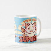 あなたはのSuPURRの実行 コーヒーマグカップ (正面右)