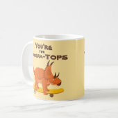 あなたはのTriceraTopsバレンタインデーのプレゼント コーヒーマグカップ (正面左)
