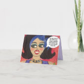 あなたはは古くない。あなたはヴィンテージ カード (裏面)