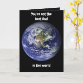 あなたはは最高のパパだカード カード (黄色い花)