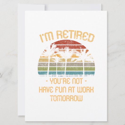 あなたはは違退職したう セーブザデート (正面)