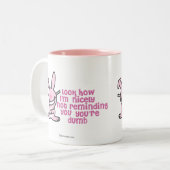 あなたはばか ツートーンマグカップ (正面左)