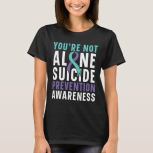あなたはひとりじゃない うつ病 自殺防止 Awa Tシャツ