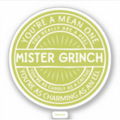 あなたはひどい人の笑い声 シール (正面)